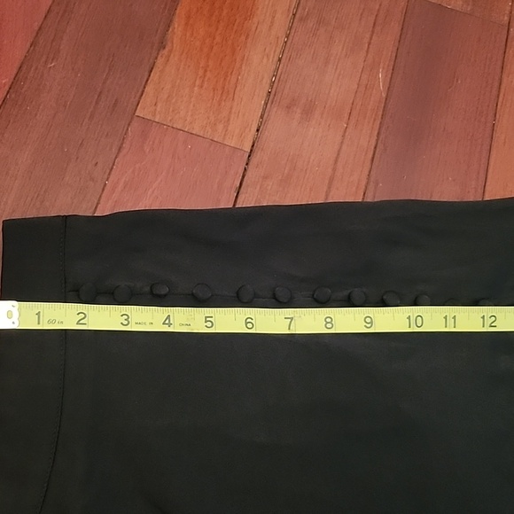 Nwt! Commense Side Buttoned Slit Midi Skirt - Picture 7 of 9